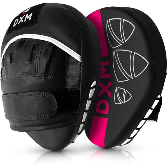 DXM SPORTS Boxing Pads Punch Mitts - Leather, Pink