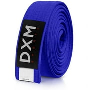 حزام DXM SPORTS البرازيلي BJJ Jiu Jitsu Karate - أزرق ، 280 سم
