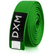 DXM SPORTS Brazilian BJJ Jiu Jitsu Karate Belt - Green, 220cm
