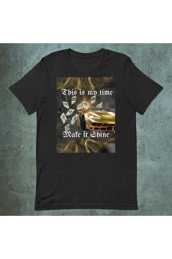 DXM - "This is my Time Make it Shine" (Front) & "DXM" (Back) - T-Shirt (S)