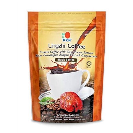 DXN Lingzhi Black Coffee Ganoderma 20 Sachets ( 4 Packs )