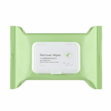 DXOUPM 60 Wipes Makeup Remover Wipes and Face Cleansing Towelettes Lip Makeup Remover Fragrance Free