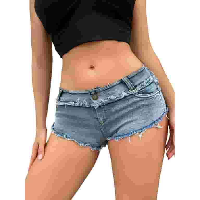 郵送買取 新品5台以上送料無料キャンペーン中!! for Shorts Short Jeans Shorts Booty DXOUPM Women Shorts Jean Clothing