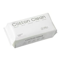 DXOUPM Disposable Clean Towels Face Towel Disposable Face Towelette Makeup Remover Dry Wipes Ultra Soft