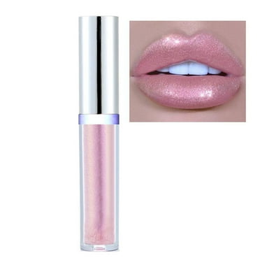 DXOUPM Pearlescent Lip Gloss Non-Sticky Lip Stain Hydrating & Nourishing Long Lasting Transfer-proof 3.5ml Pink