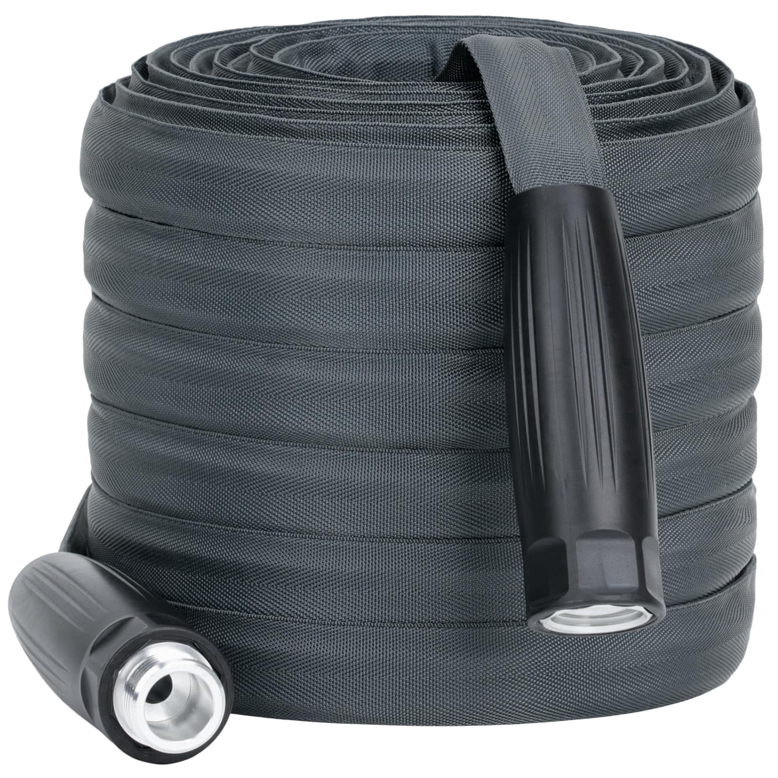 DXRONT Lightweight Garden Hose 50 ft Ultra Flexible, Kink-Free for Outdoor Water Hose Non-Expanding, Burst-Resistant, Heavy Duty RV Hose 5/8 inch