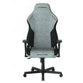 thumbnail image 1 of DXRacer Drifting Gaming Chair - Fabric Ergonomic Office Chair with Lumbar Pillow & Adjustable Headrest - PC Computer Racing Gamer Gaming Chair Recliner For Adults Teens, Cyan Black, Regular L, 1 of 13