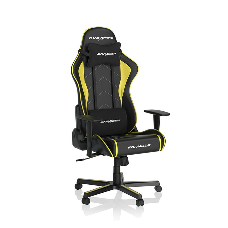 Chair Black Office Yellow Chair DXRacer PC Series Gaming lb, Leather, and to PU Formula up FR08- 200