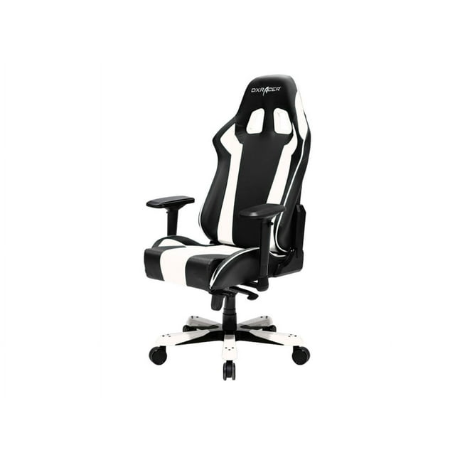 DXRacer King Series Gaming Chair, Black and White - Walmart.com