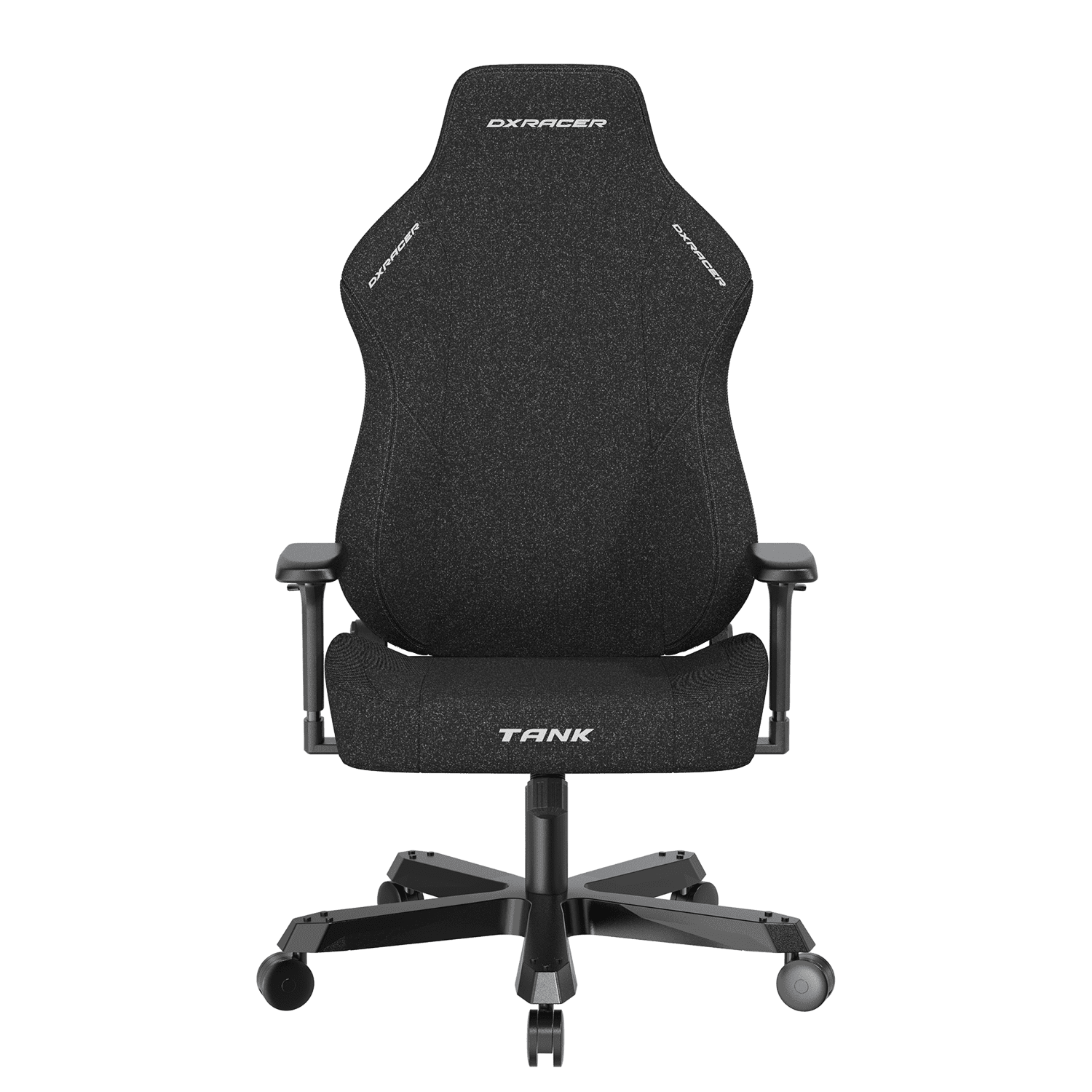 DXRacer Tank Series Ergonomic Adult Gaming Chair with Magnetic Head Rest and Lumbar Support, Black