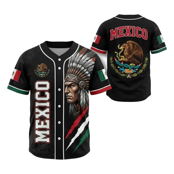 DXSCSE Mexico Soccer Jerseys Shorts, Ack Short Slztec Calendar Style Mexico Shirt, Casual Soccer Game Jersey for Men Red S
