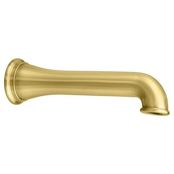 DXV D35102760.427 Randall Wall mount 8-1/8" Tub Spout, Satin Brass