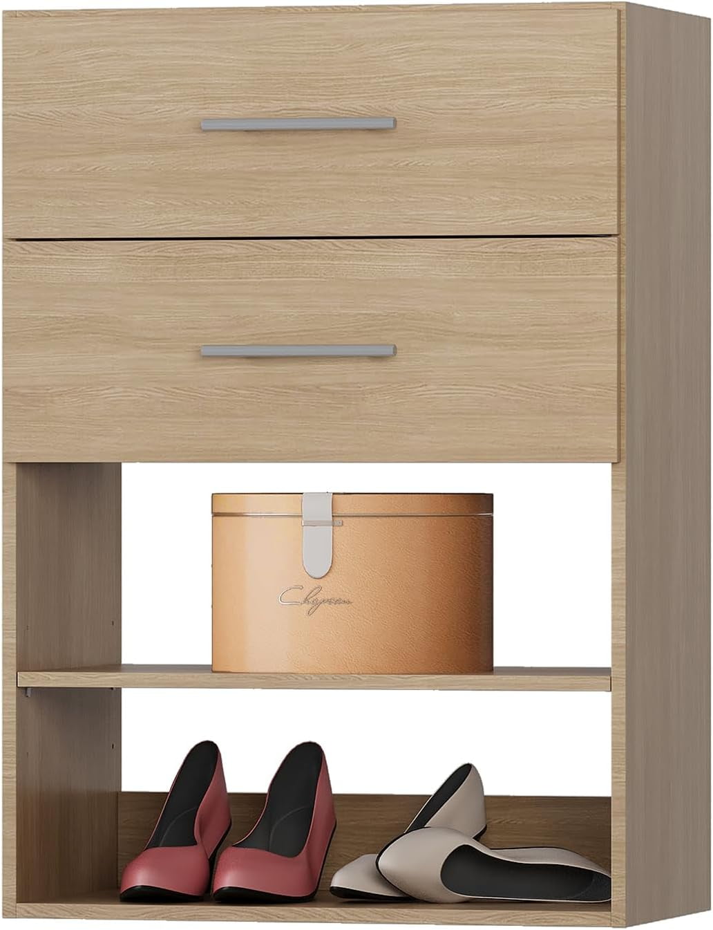 DXYKOPA HLOTIO Tall Hanging Closet Unit Modular Closet System Wood ...