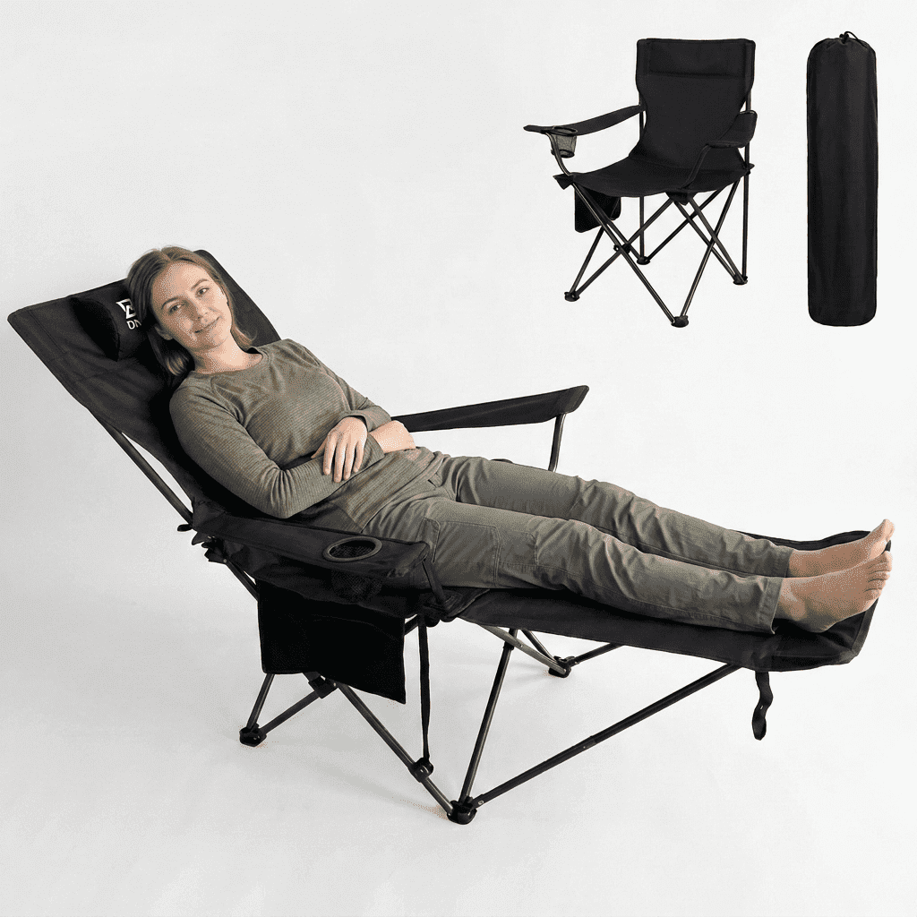 Genuine Ford Folding Outdoor Patio/Lounge Chair, FRD-40065