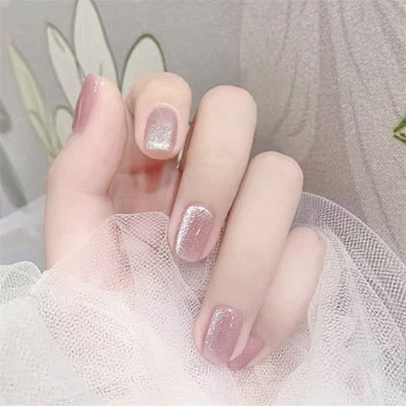 DY-46mini spar powder fake nail piece hand-worn nail sticker finished nail sticker nail sticker wholesale