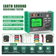 DY4100A Digital Earth Ground Resistance Tester, 0-2000 Ohm Megohmmeter for Inspection