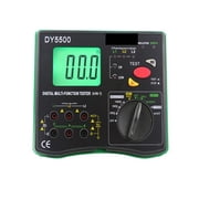 DY5500 4-in-1 Digital Earth Ground Resistance Clamp Tester LCD Display