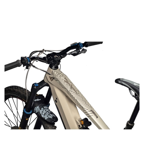 DYEDBRO E-Bike Frame Protection - Stay Free Black