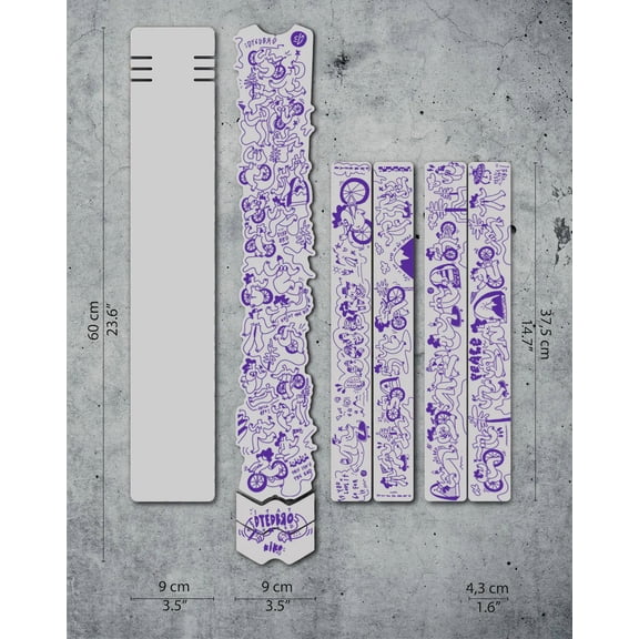 DYEDBRO Frame Protection, Kiko Dark NLS