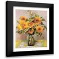 thumbnail image 1 of DYF 19x24 Black Modern Framed Museum Art Print Titled - Fleurs de tournesols, 1 of 5