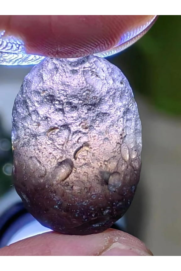 Raw Columbianites Cintamani Necklace,Solitaire Tektites Meteorite Certified Healing Crystal Necklace,Irregular Shape