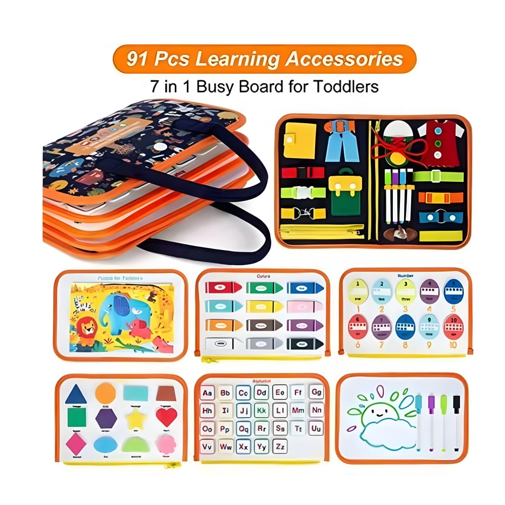 DYHF Montessori Toys For Toddler Sensory Board For Learning Fine Motor dyhf-montessori-toys-for-toddler-sensory-board-for-learning-fine-motor
