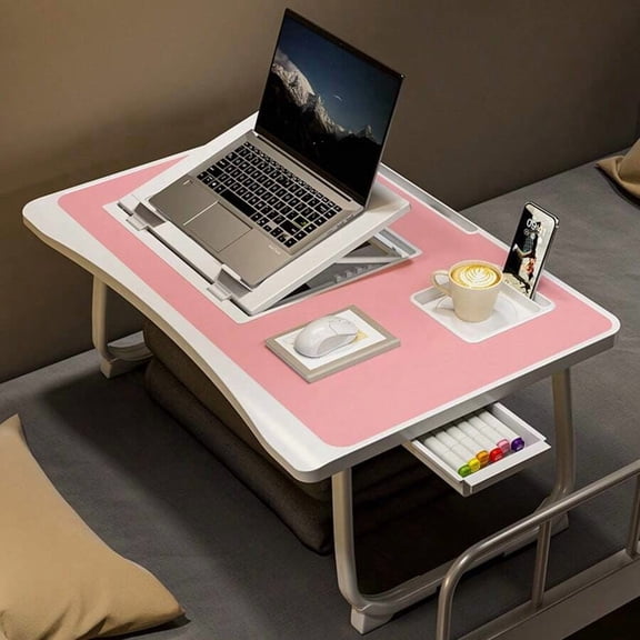 DYJ JL Bed Or Sofa, Laptop Desk, Lap Desk, Woking Bed Desk, Home Office Desk, Breakfast Tray, Desk With Cup Holder, Watching Movies In Bed, Laptop Bed Frame, Livable Computer Stand
