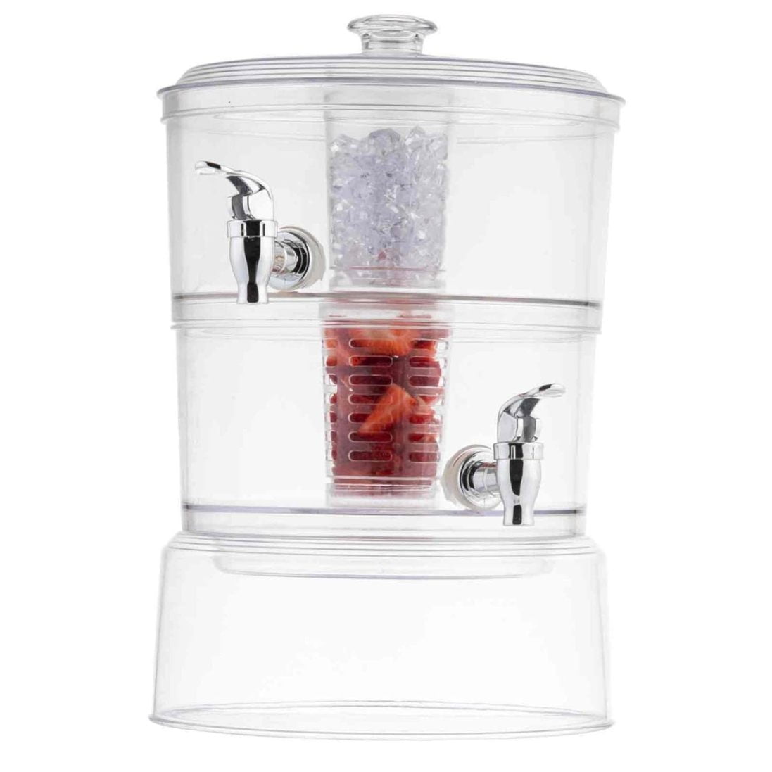 DYJP 10961 Beverage Dispenser 2 Gallon 2 Tier 12 1 4 X 9 1 8 X 15 dyjp-10961-beverage-dispenser-2-gallon-2-tier-12-1-4-x-9-1-8-x-15