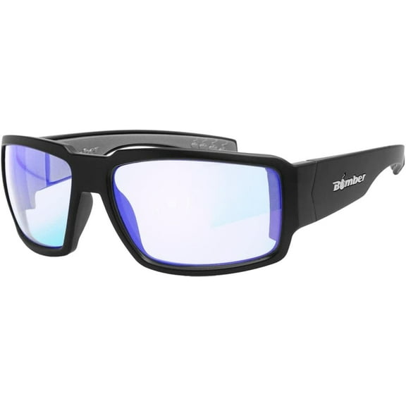 DYJP Blue Light Blocking Glasses Matte Black Frame Anti Blue Light Blocking Lens Non-Slip Gray Foam Lining Safety glasses - Computer Eye Strain, Dry Eyes, Headaches, Blue Light, Blurry Vision