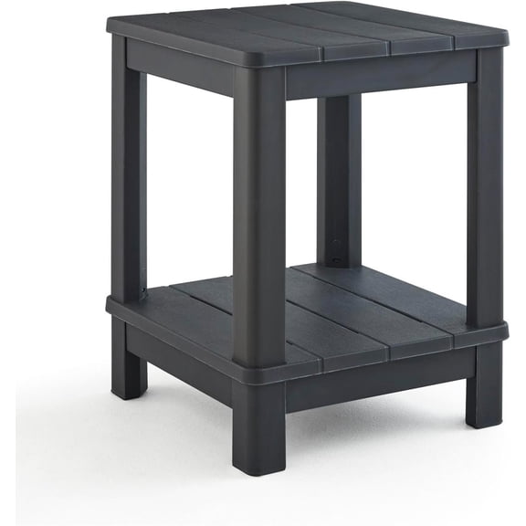 DYJP Deluxe Adirondack Side Table - Graphite