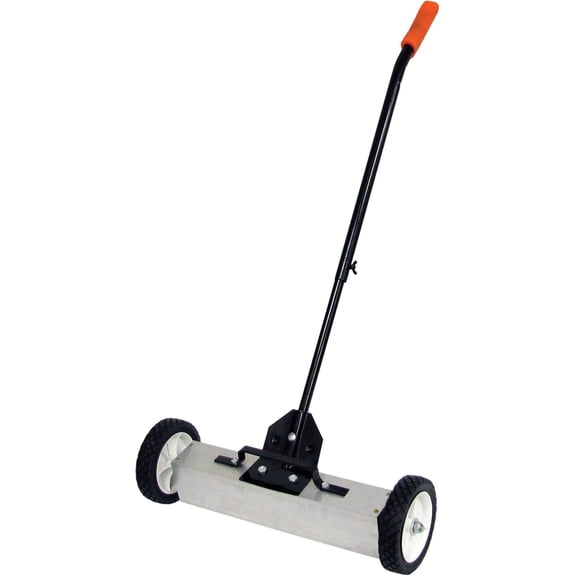 DYJP Magnetic Floor Sweeper with Release - 18 Sweeping Width, Adjustable Sweeping Height, Adjustable Handle, 07543
