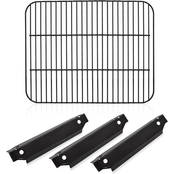 DYJP Replacement Parts for Dyna-Glo DGC310CNP DGC310CNP-D DGC310BNP-D DGC310RNP-D, 70-01-673 Heat Tents and Grill Grates for Dyna-Glo DGC310CNP-D 3-Burner Open Cart Propane Gas Grill