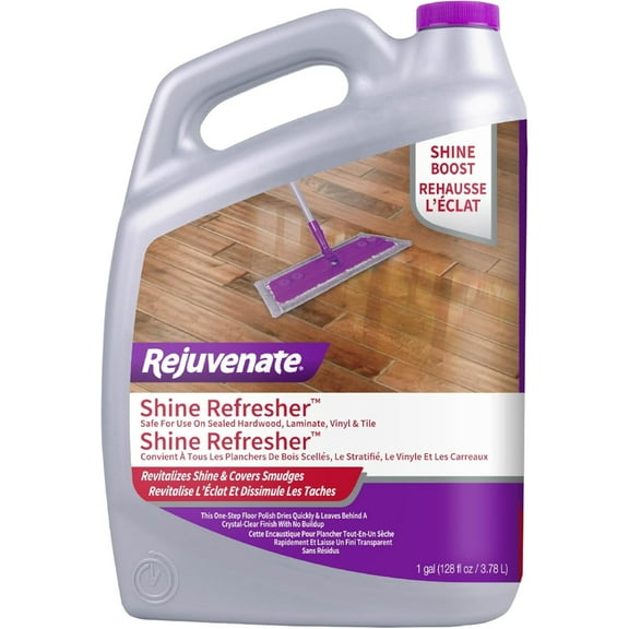 DYJP Shine Refresher Hardwood Polish Restorer Removes Scratches from Wood Floors Restores Shine and Protects Laminate Linoleum Tile Vinyl and more