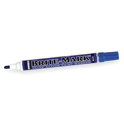 DYKEM 8030-8401 Brite-Mark Marker Regular Line Blue