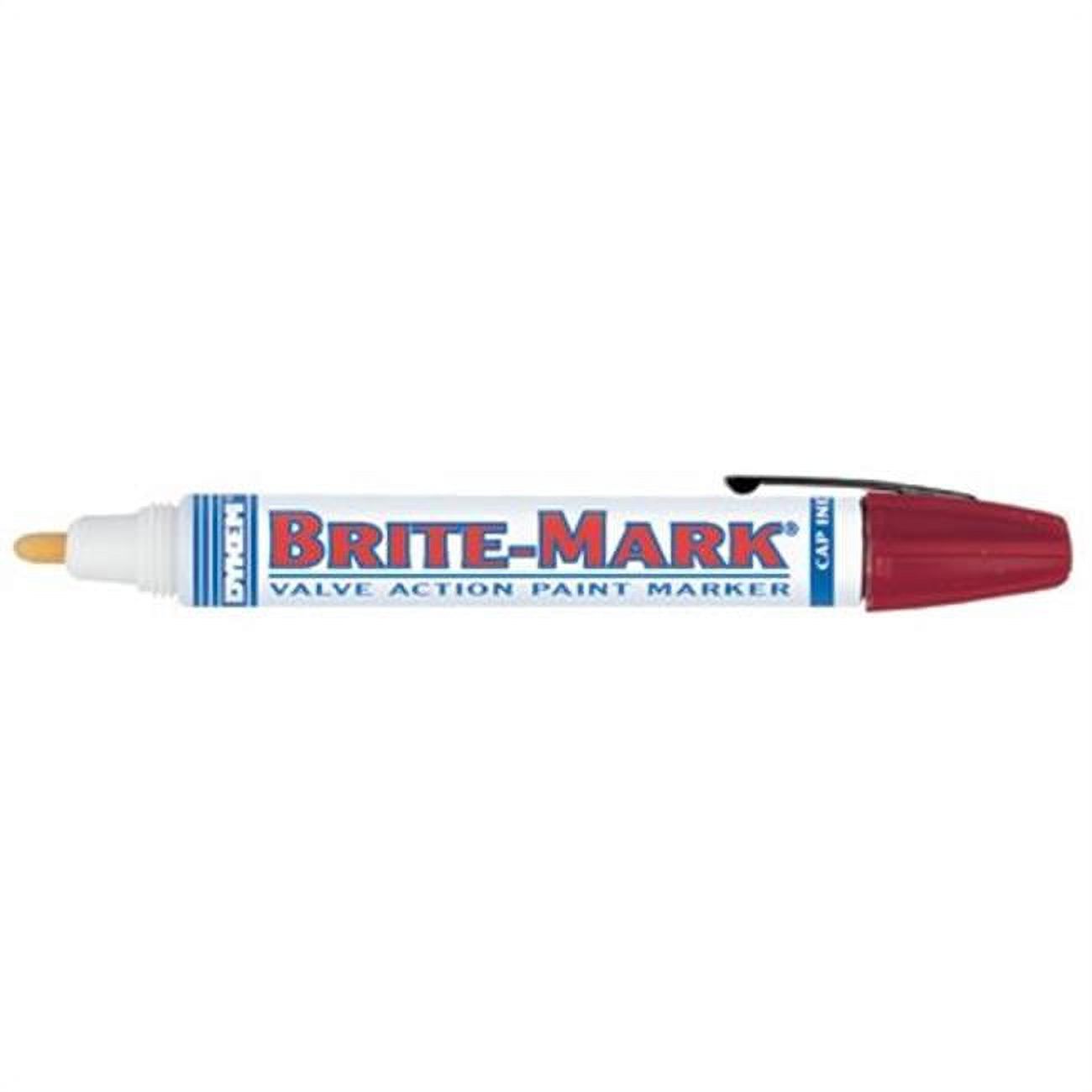 DYKEM BRITEMARK 40 Paint Marker Bullet Tip White 40008