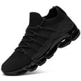 DYKHMILY Steel Toe Shoes for Men Slip Resistant Work Shoes Lightweight