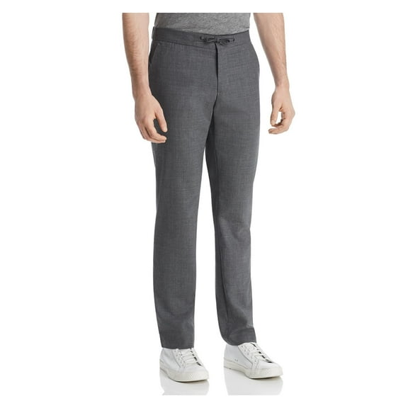 DYLAN GRAY Mens Gray Straight Leg Pants 32