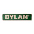 thumbnail image 1 of DYLAN Vintage Plastic Street Sign Childrens Name Room Sign | Indoor/Outdoor |  24" Wide, 1 of 4