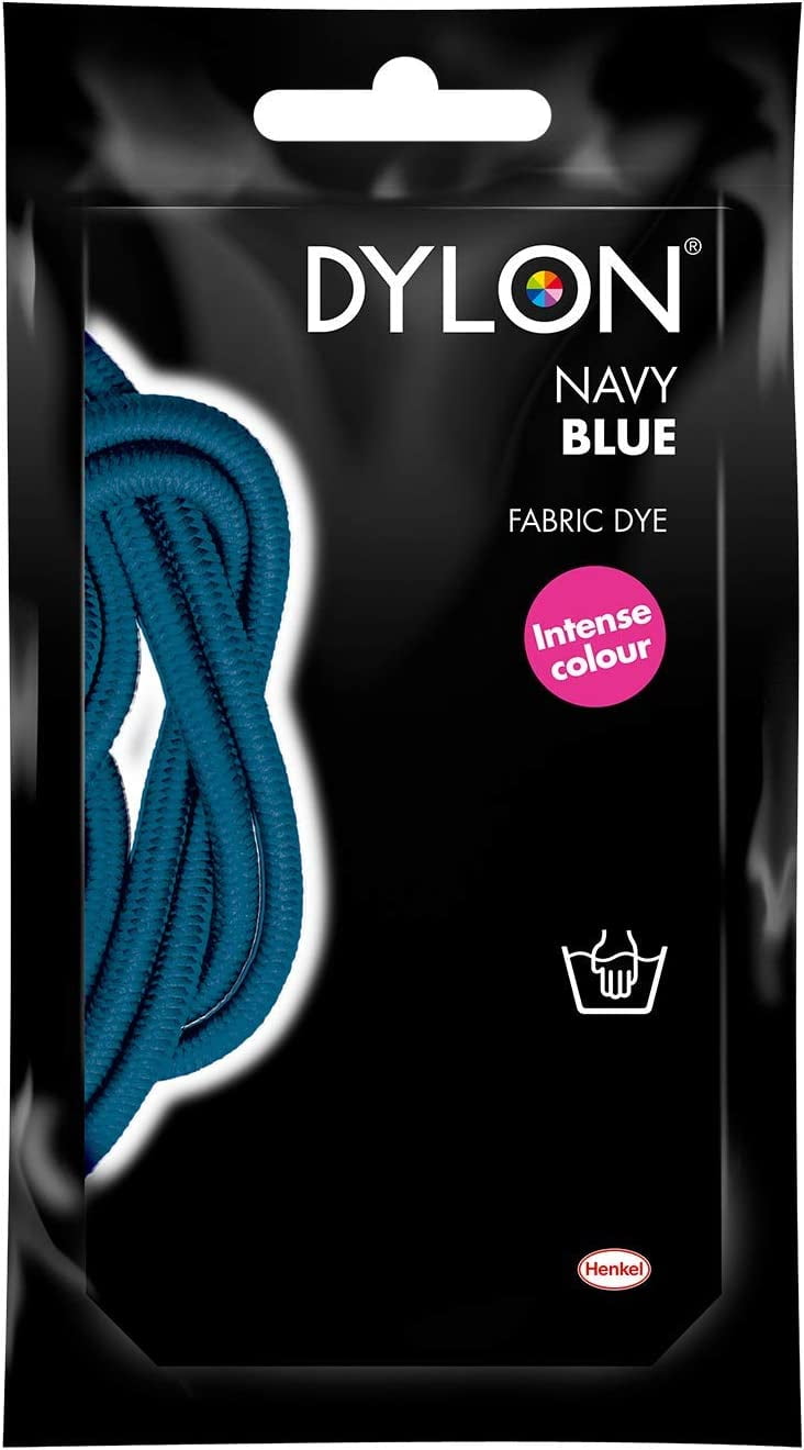 Dylon Wash & Dye Fabric Dye for Clothes & Soft Furnishings - Intense  Black/Velvet : : Arts & Crafts