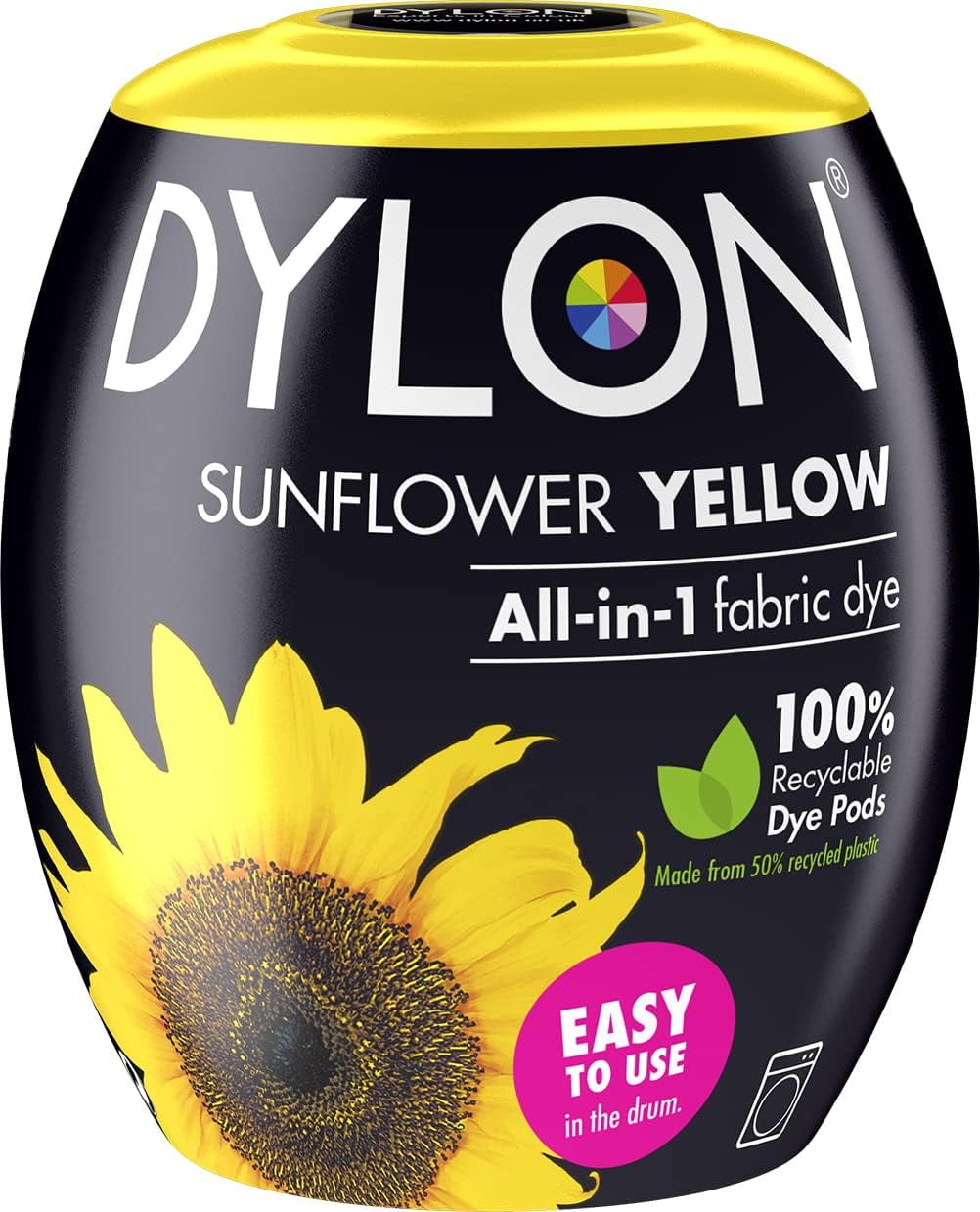 Dylon Dye Pod Velvet Black 350G - Tesco Groceries