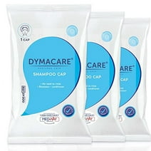 DYMACARE No Rinse Shampoo Cap | Rinse Free Shower Cap that Shampoos & Conditions