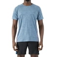 thumbnail image 1 of DYMADE Men Bright Line Decoration Summer Thin Athletics T-Shirt Undershirts, 1 of 6