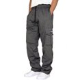 thumbnail image 1 of DYMADE Men Casual Drawstring Training Pants, 1 of 6