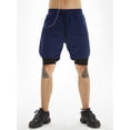 thumbnail image 1 of DYMADE Men Casual Sporty Quick Drying Fake Two-piece Shorts, 1 of 4