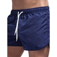 thumbnail image 1 of DYMADE Men's Activewear Solid Elastic Waist Draw String Casual Summer Walkshorts Shorts, 1 of 2