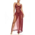 thumbnail image 1 of DYMADE Women Lace Backless Sexy Slip Sleeveless Pullover Dress, 1 of 4