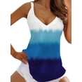 thumbnail image 1 of DYMADE Women's Sleeveless V Neck Relaxed Fit Floral Tank Top, 1 of 3