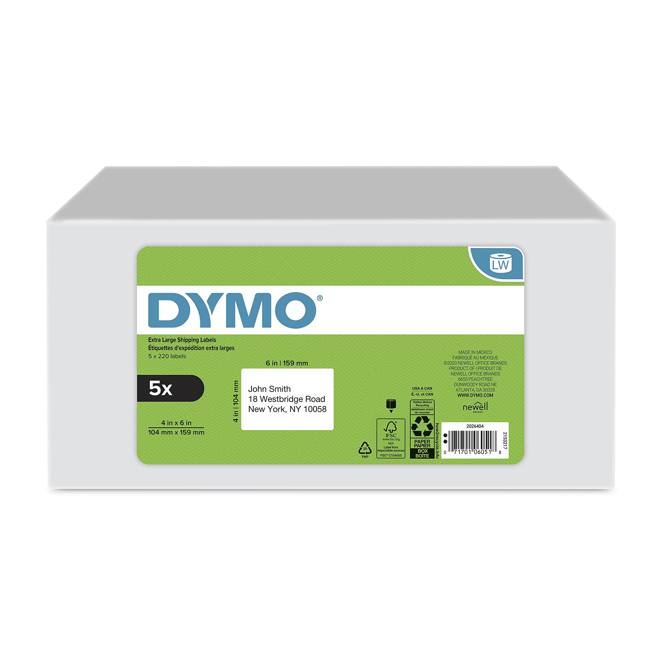 DYMO Authentic LW ExtraLarge Shipping Labels for LabelWriter Label