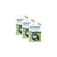 thumbnail image 1 of DYMO LT Plastic Labels for LetraTag Label Makers Black Print on White Labels 1/2-Inch x 13-Foot, 1 of 6