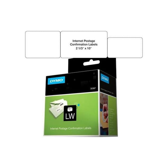 DYMO LW Internet Postage Confirmation Labels 2.31" x 10.50"
